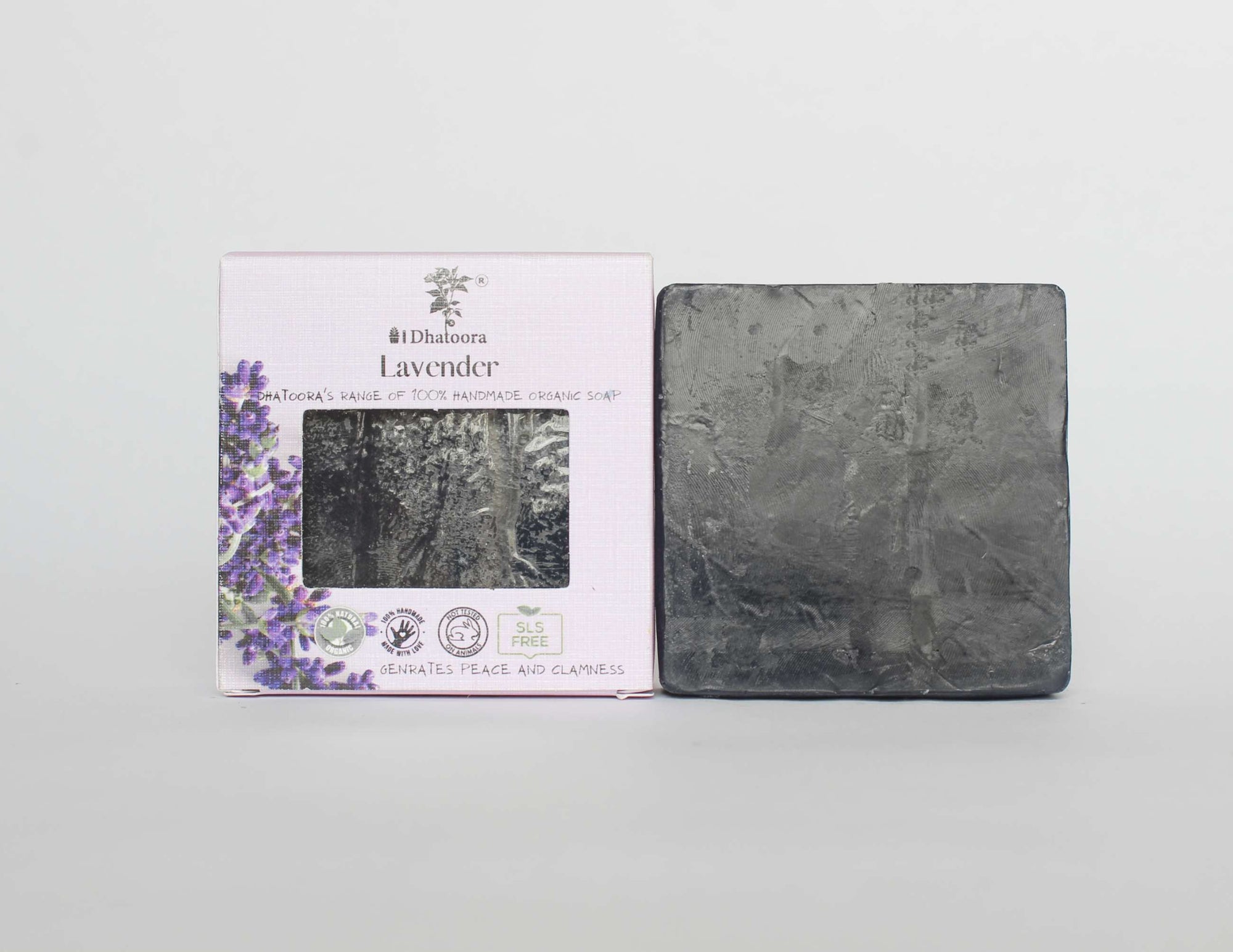 Lavender Handmade Organic Soap by Dhatoora