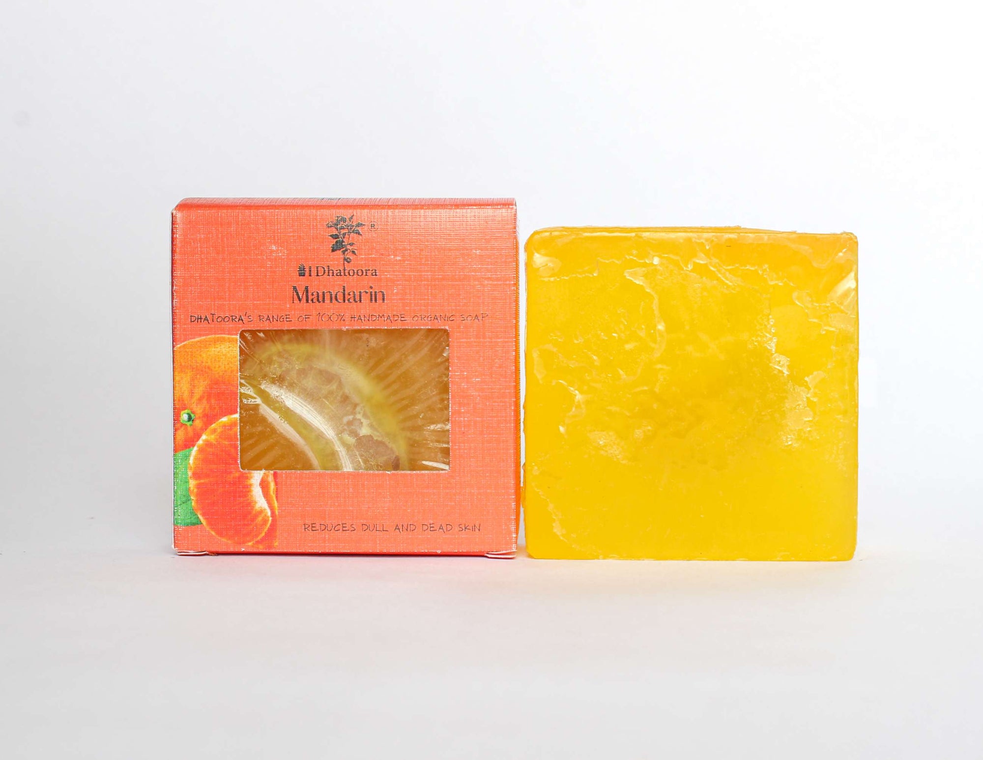 Mandarin Handmade Organic Soap by Dhatoora