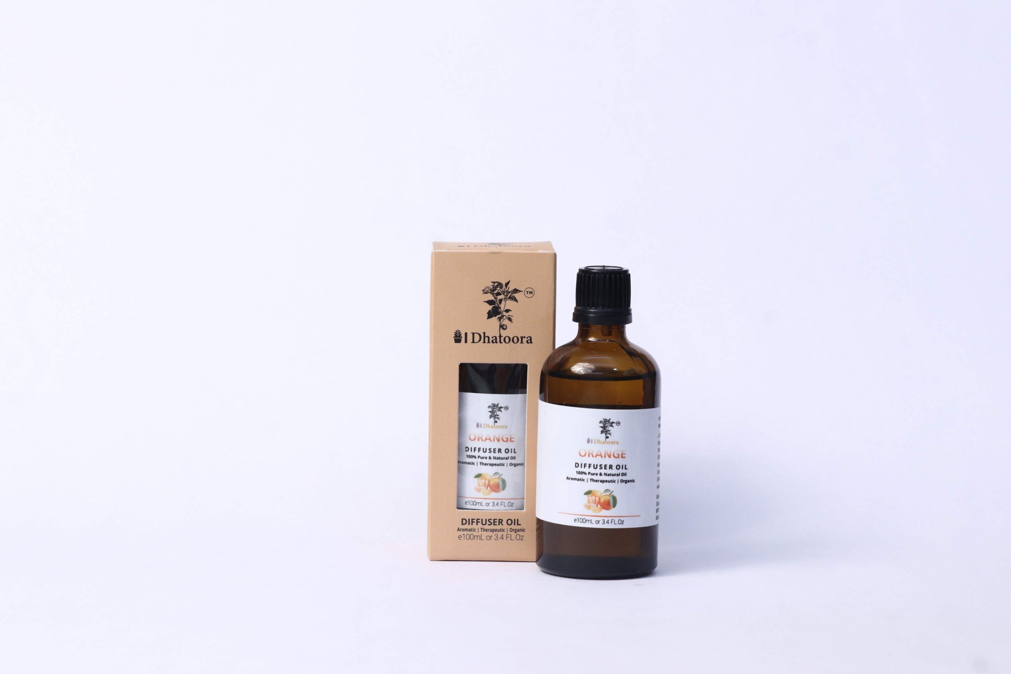 Orange 100ML Diffuser Oil 100ml Bottle by Dhatoora