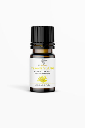 Ylang Ylang Essential Oil Bottle by Dhatoora – 20ml