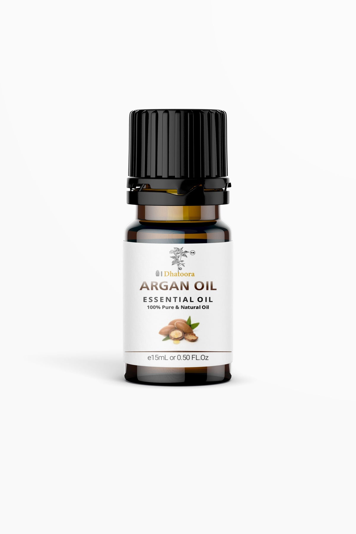 Argan Essential Oil Bottle by Dhatoora – 20ml