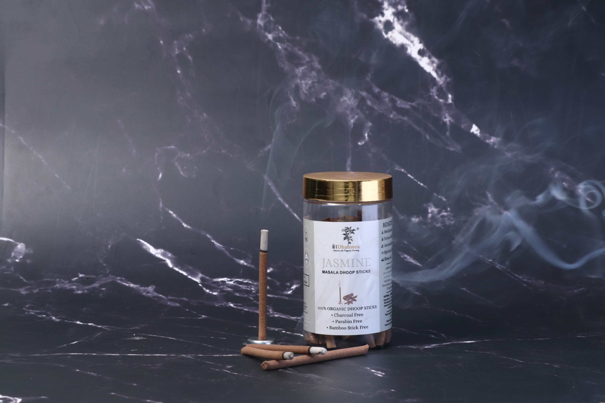 Jasmine Dhoop Sticks by Dhatoora