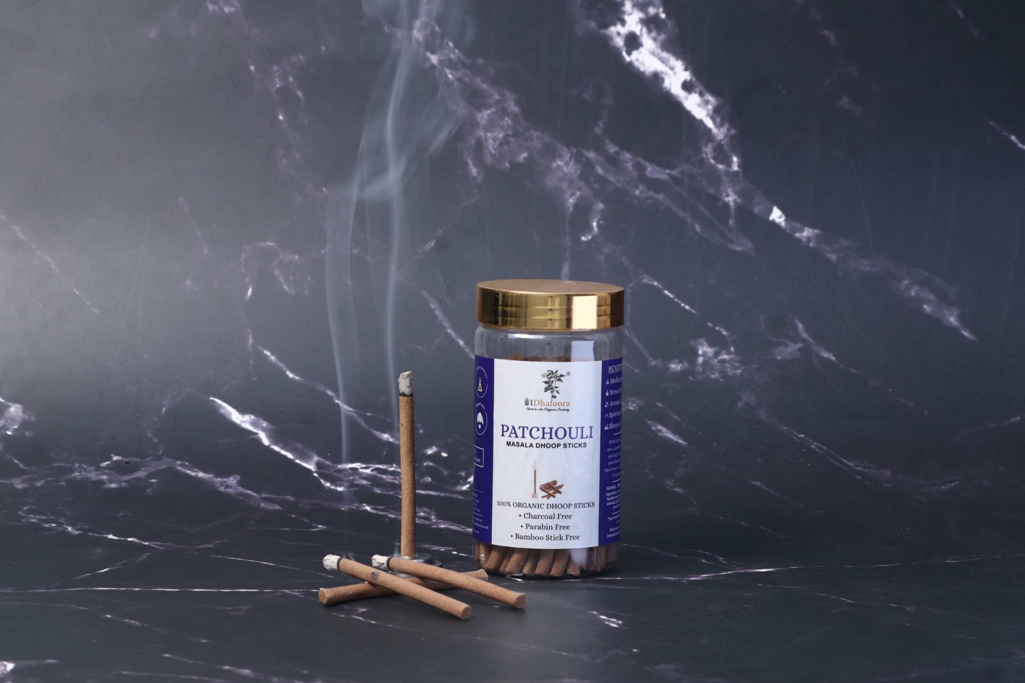 Patchouli Dhoop Sticks by Dhatoora