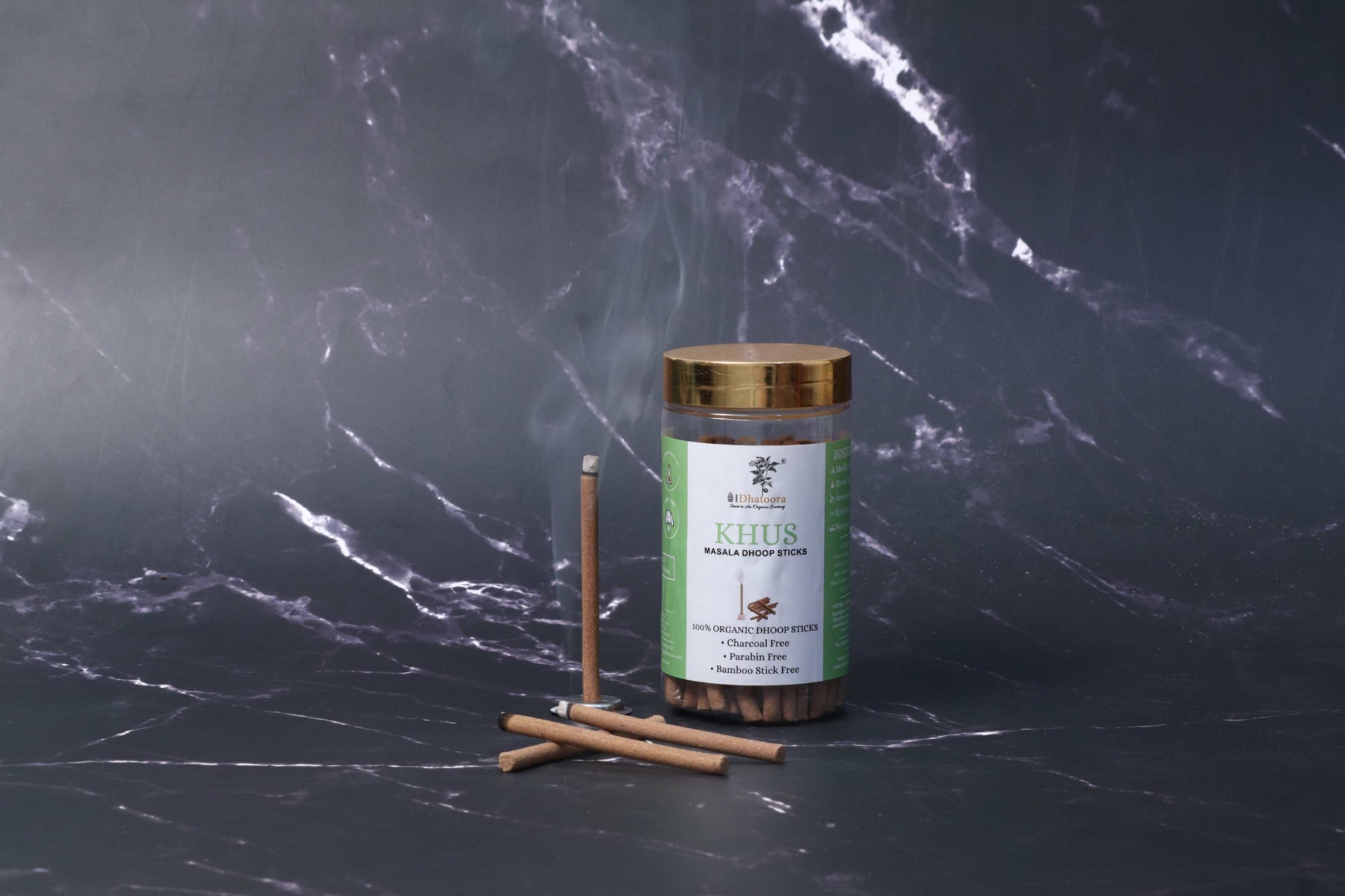 Khus Dhoop Sticks by Dhatoora