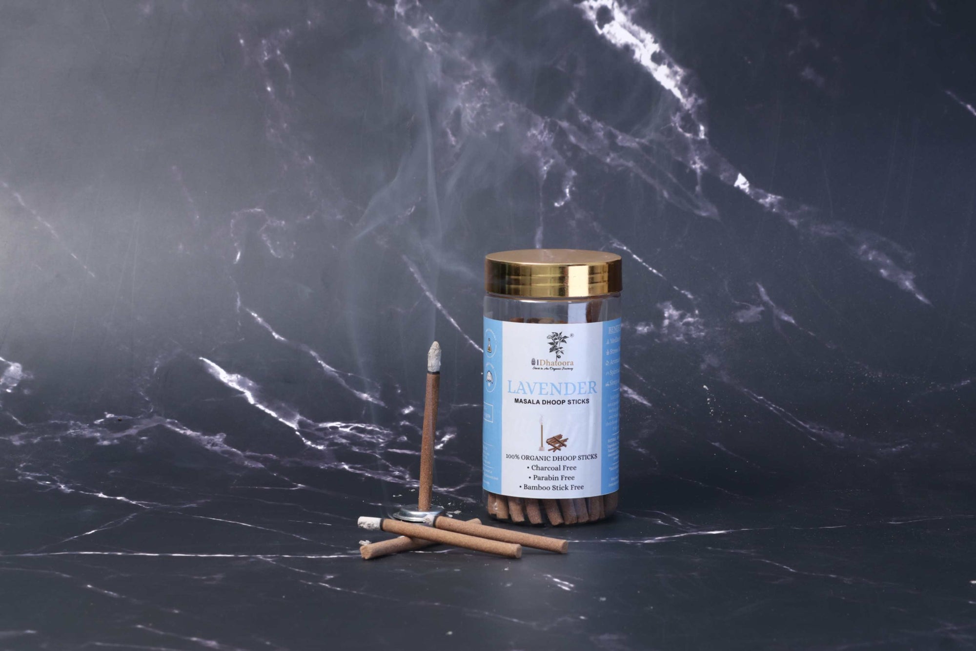 Lavender Dhoop Sticks by Dhatoora