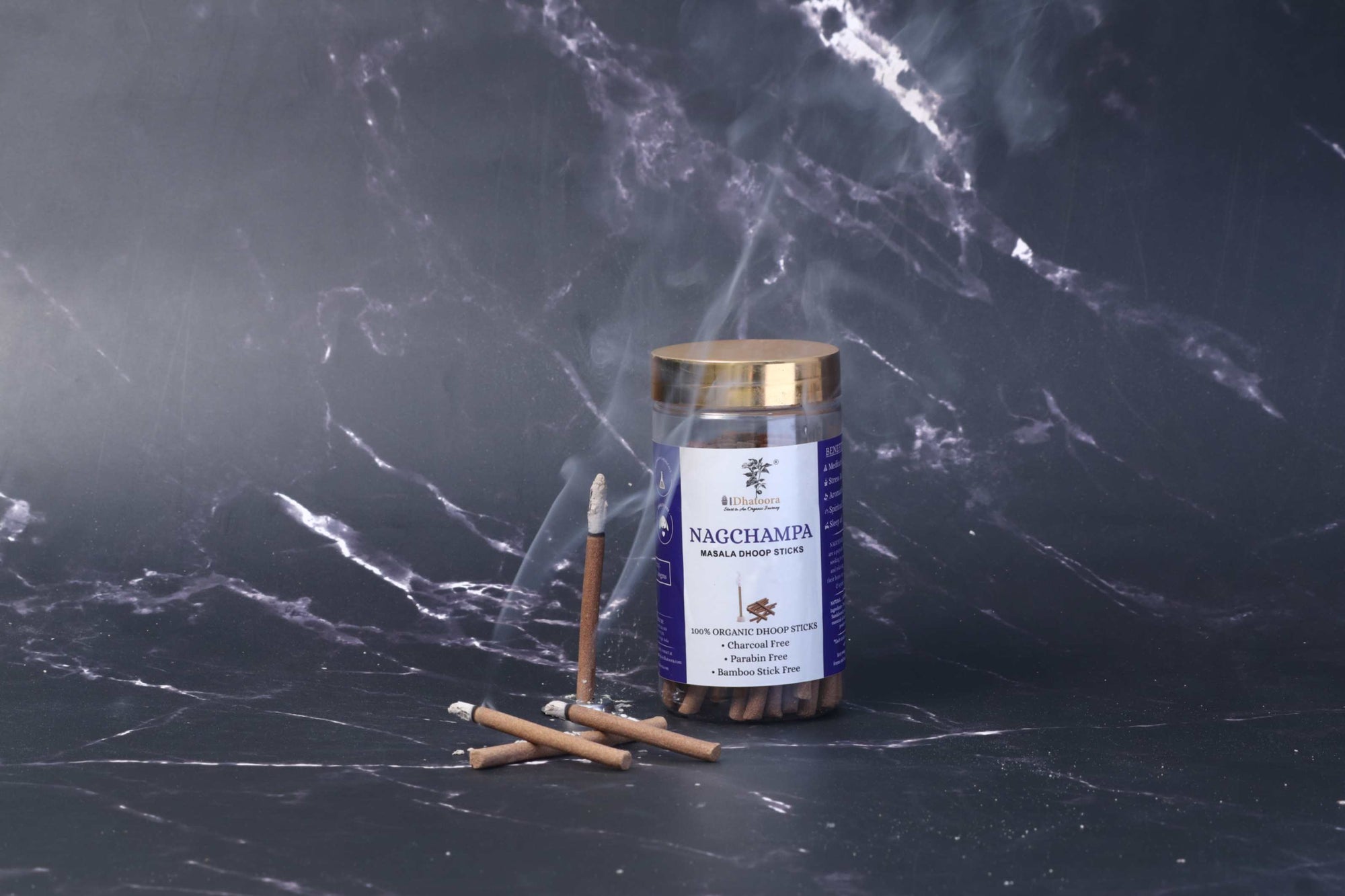 Nagchampa Dhoop Sticks by Dhatoora
