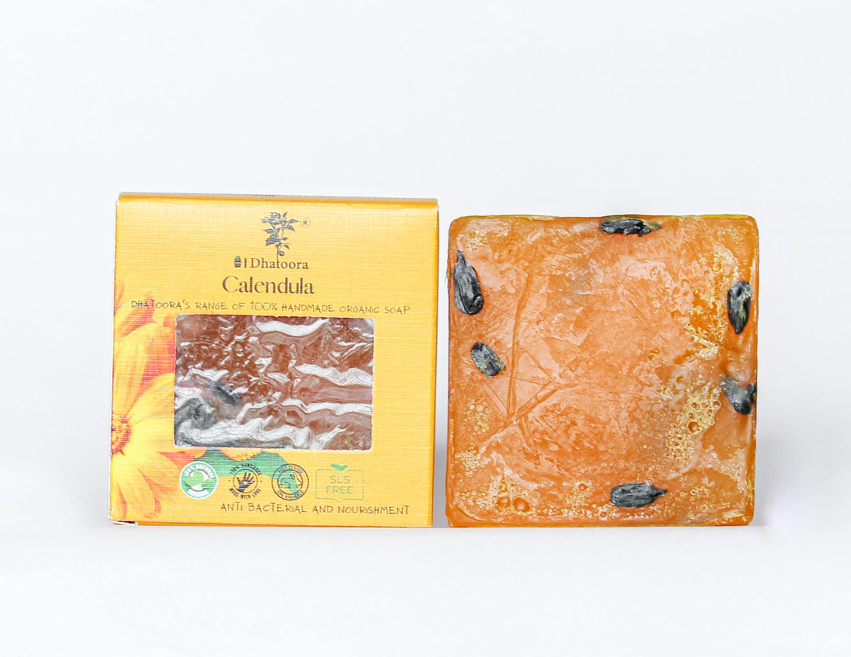 Calendula Handmade Organic Soap by Dhatoora