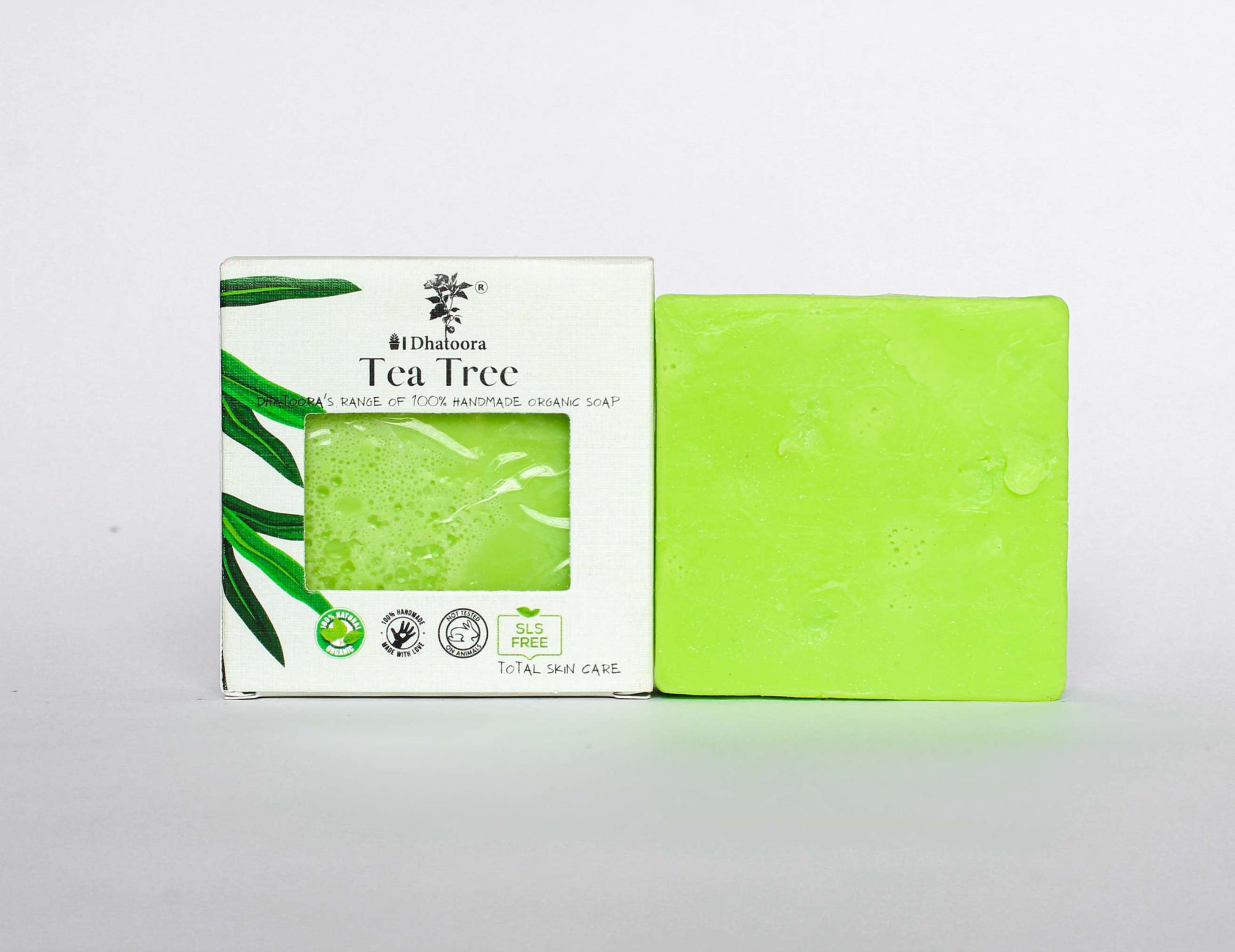 Tea Tree Handmade Organic Soap by Dhatoora