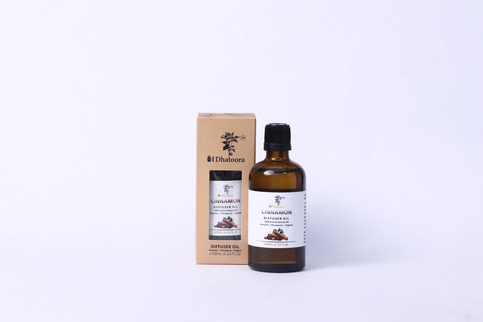 Cinnamon  100 ML Diffuser Oil 100ml Bottle by Dhatoora