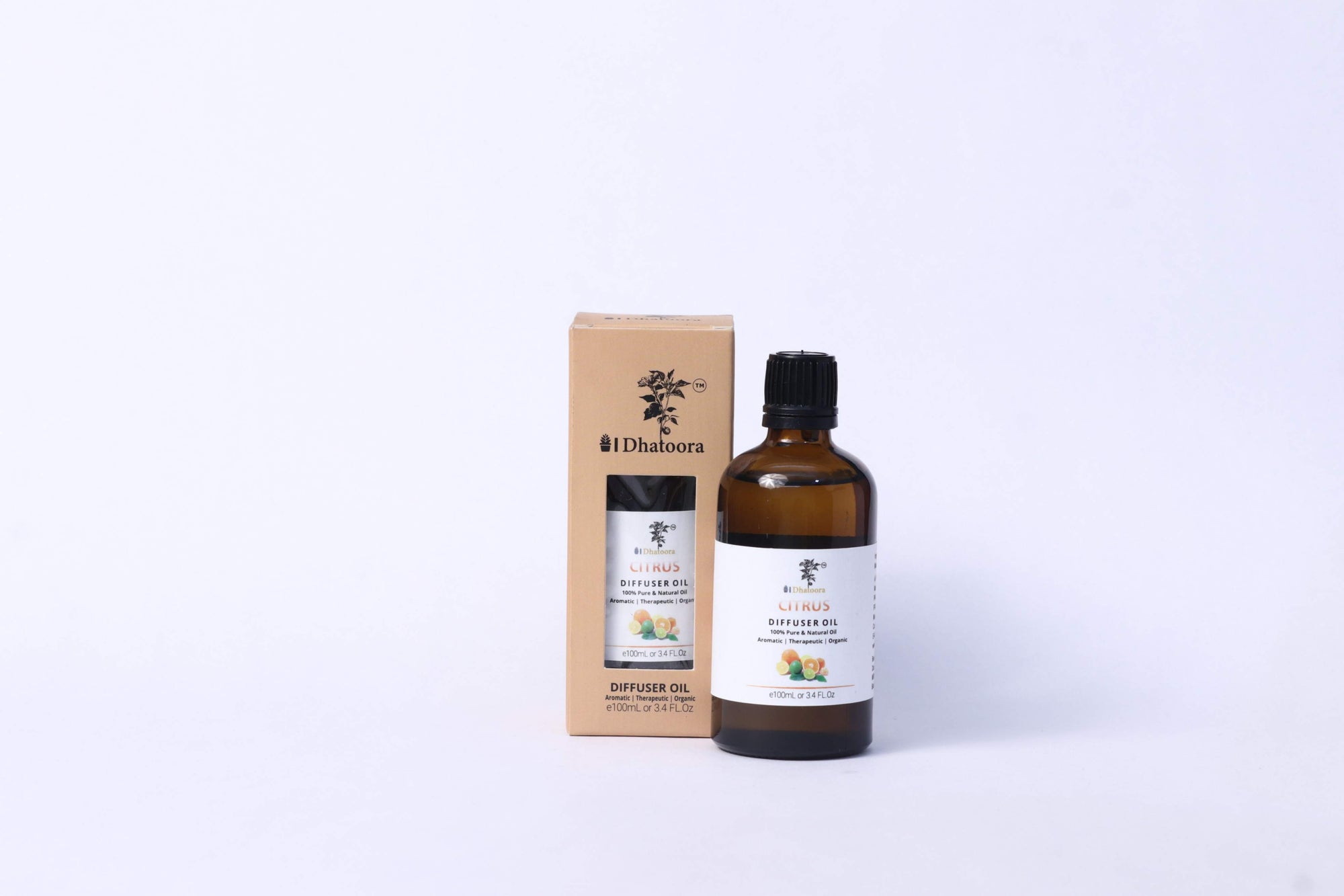 Citrus   100 ML Diffuser Oil 100ml Bottle by Dhatoora