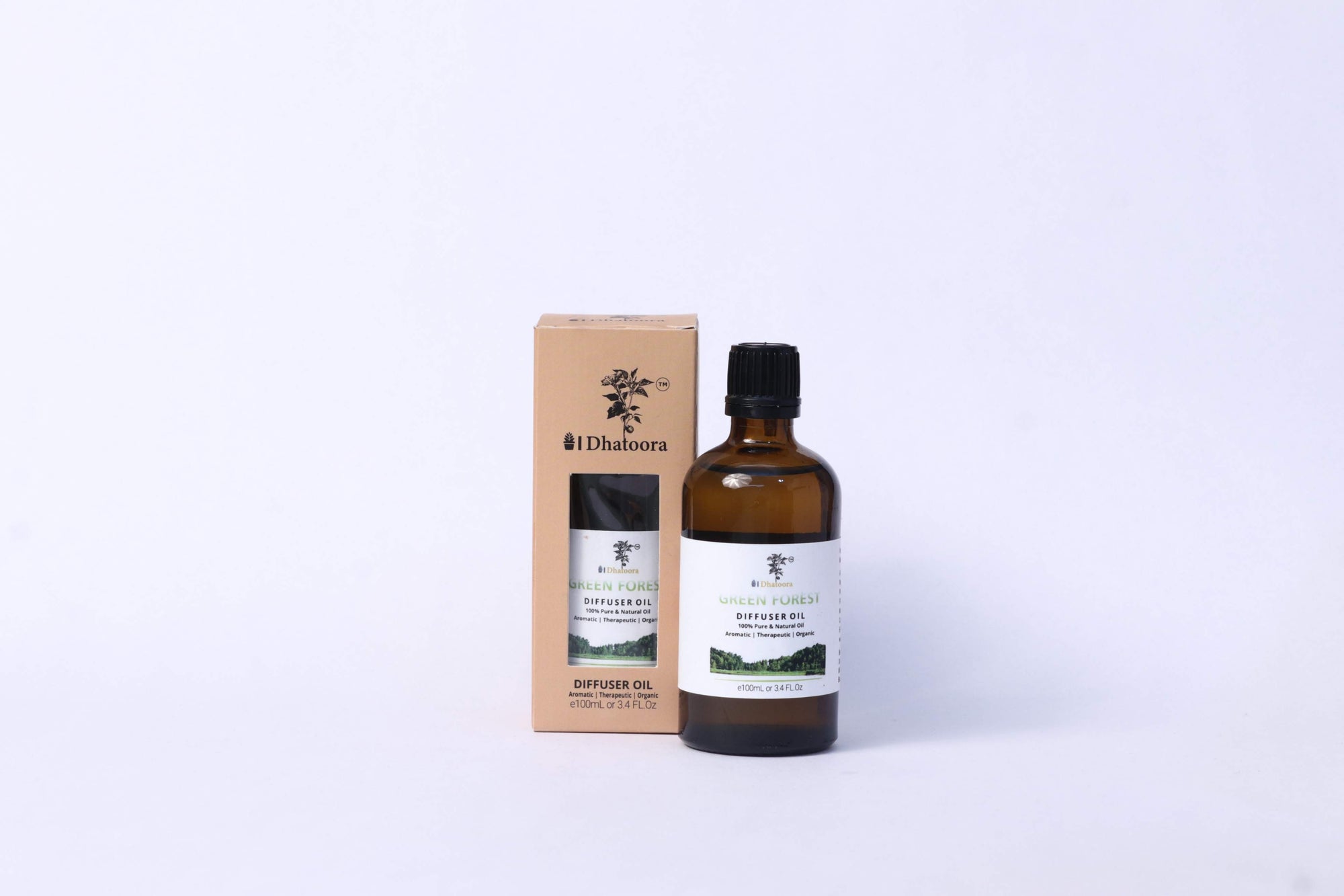 Green Forest   100 ML Diffuser Oil 100ml Bottle by Dhatoora