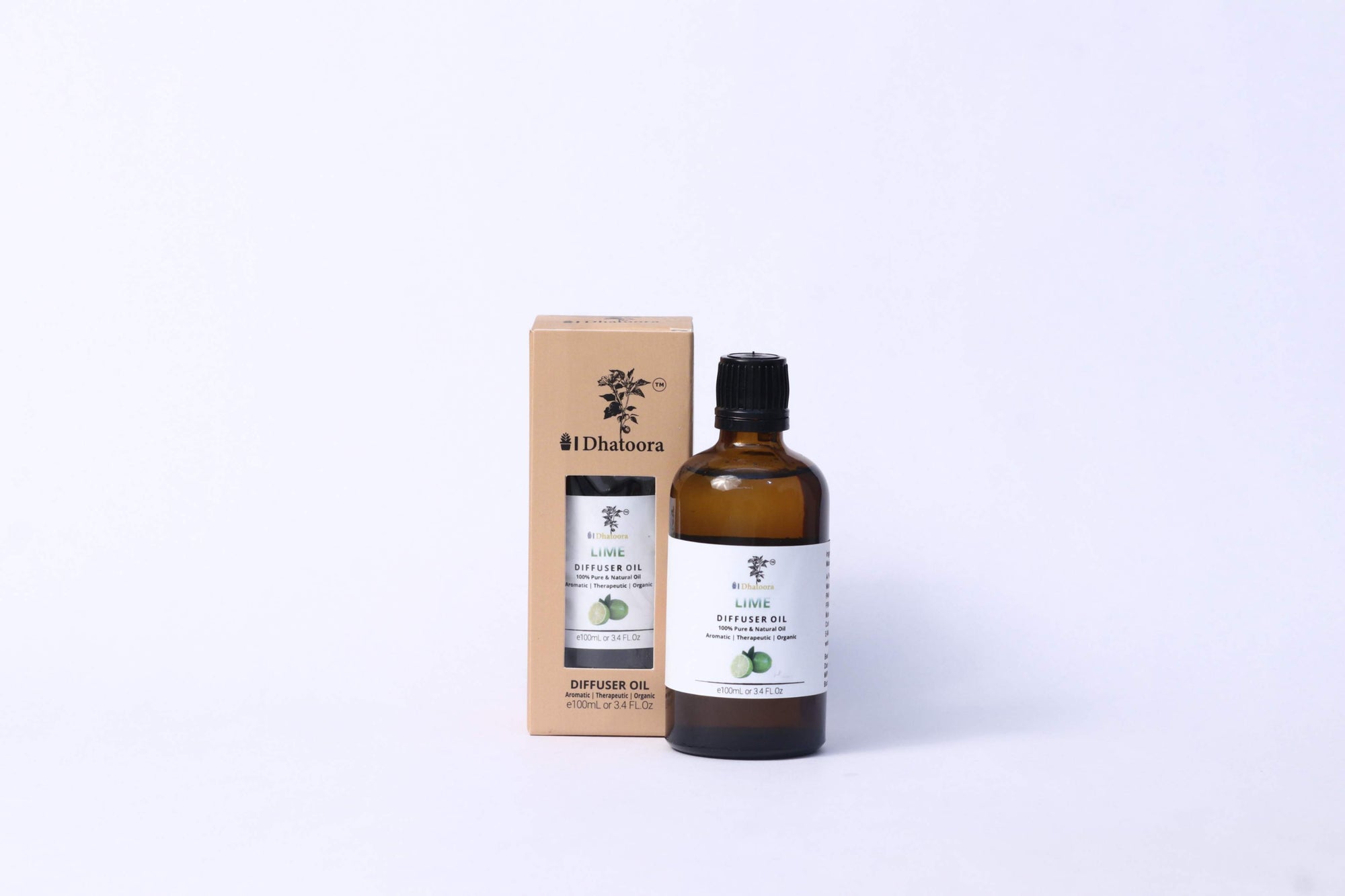 Lime   100 ML Diffuser Oil 100ml Bottle by Dhatoora