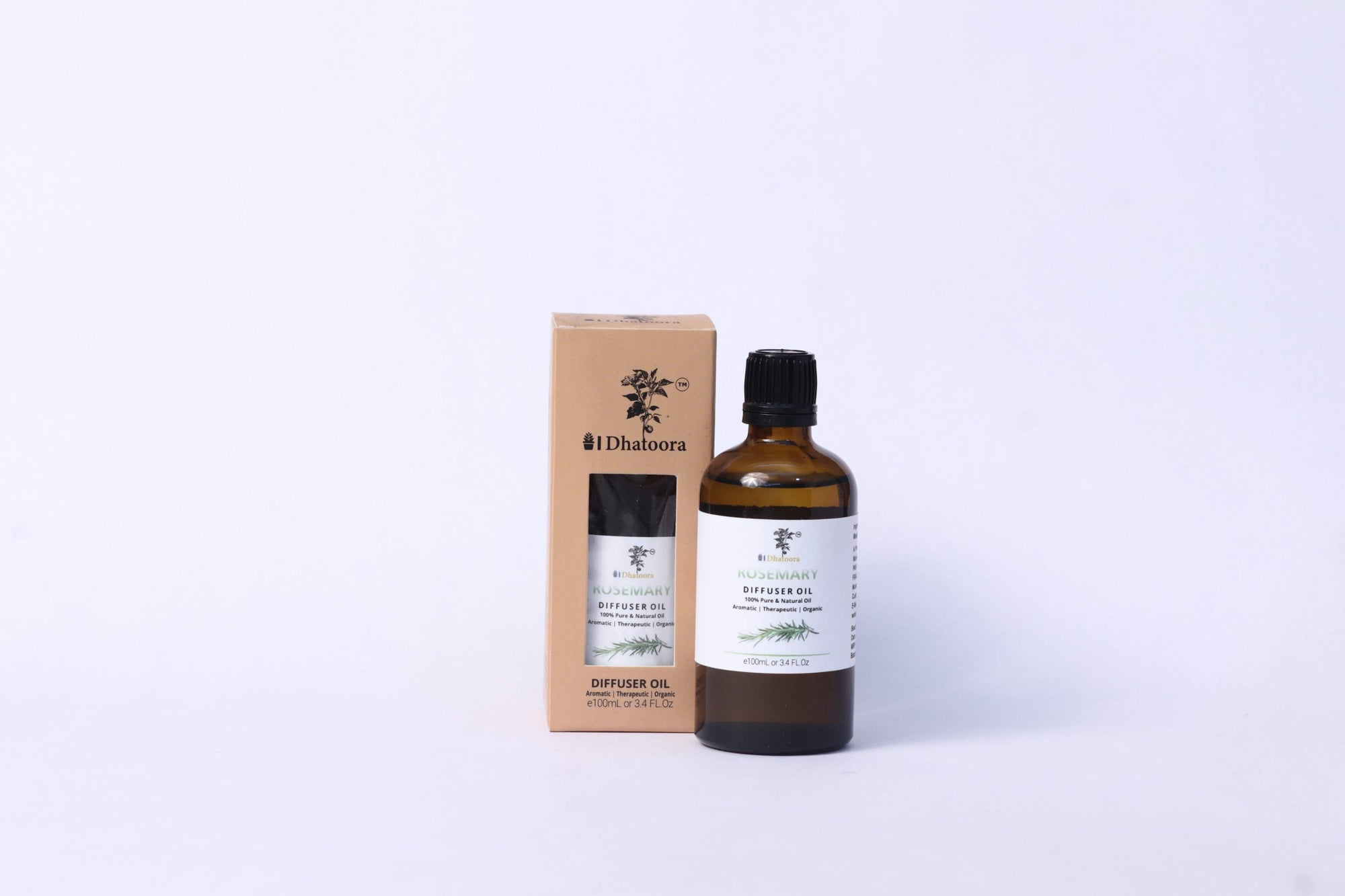 Rosemary   100 ML Diffuser Oil 100ml Bottle by Dhatoora